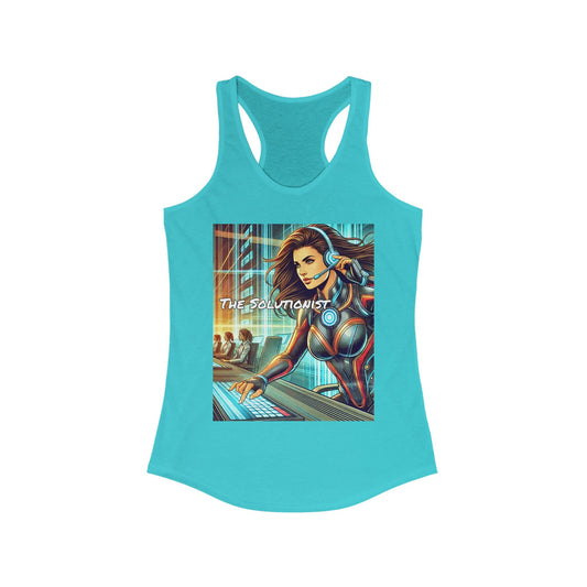 The Solutionist Super Hero Women's Racerback Tank