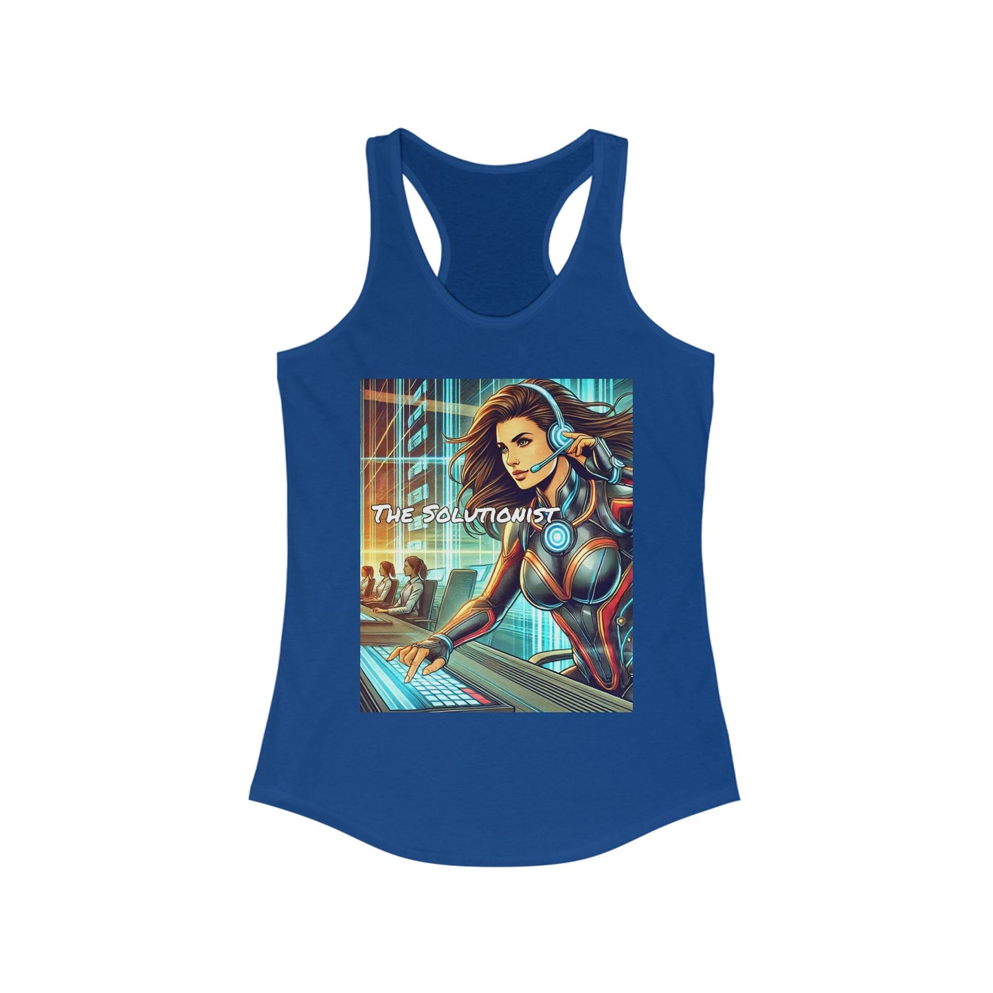 The Solutionist Super Hero Women's Racerback Tank