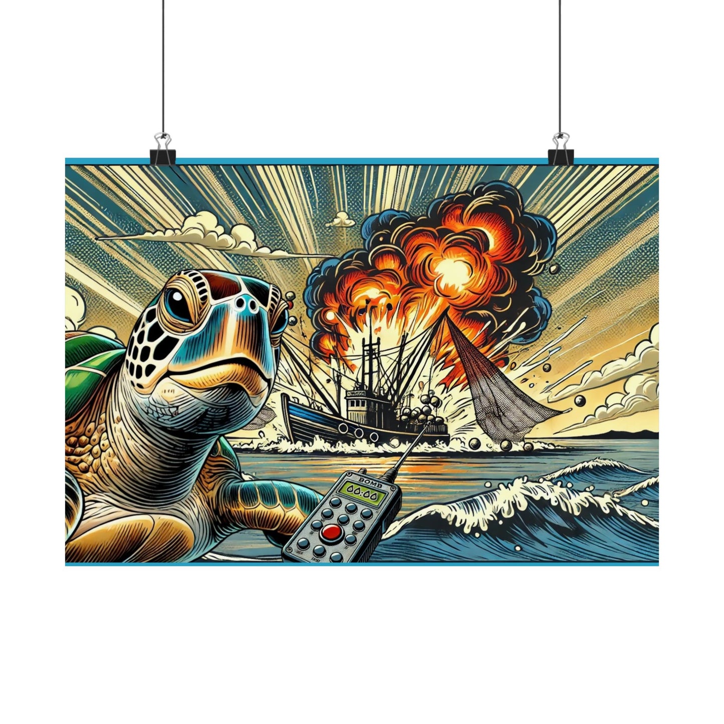 Sea Turtle’s Revenge Poster