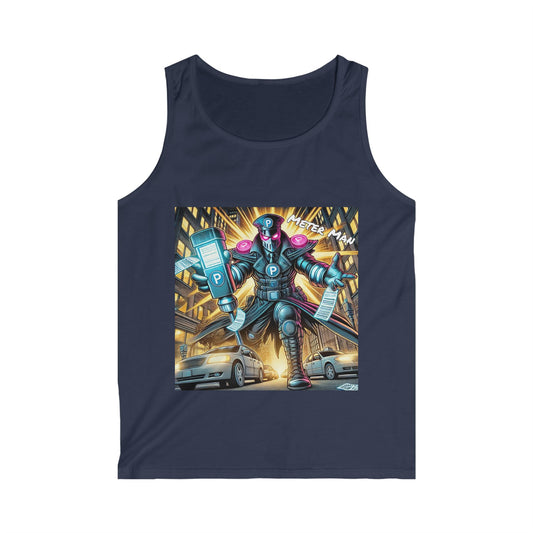 Meter Man Supervillain Men's Soft style Tank Top