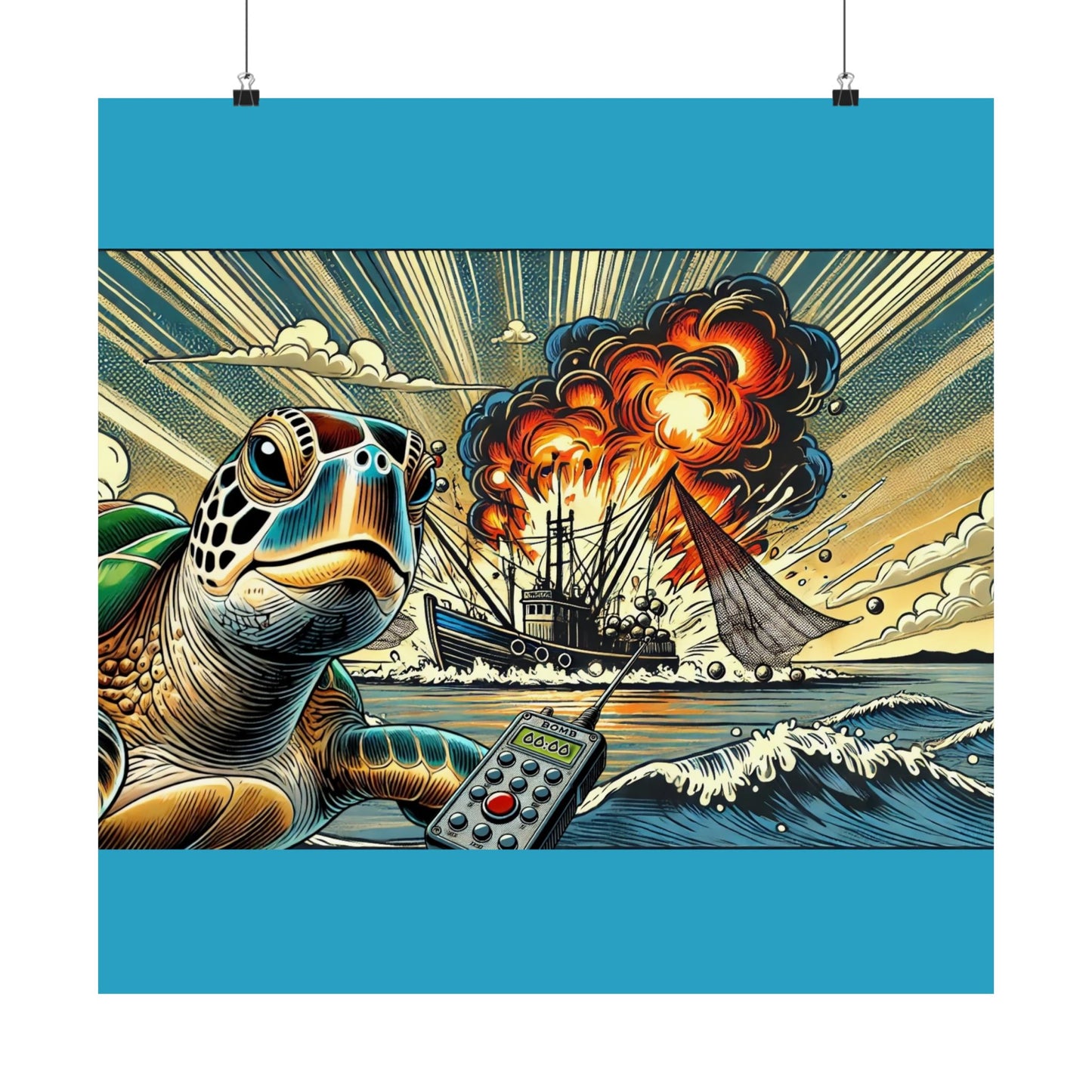 Sea Turtle’s Revenge Poster