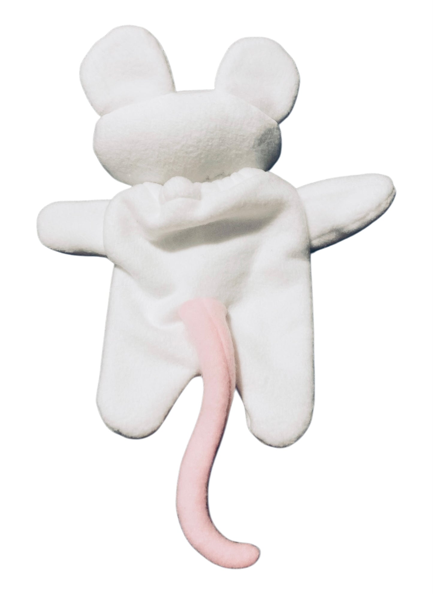 White Mouse Glove Puppet