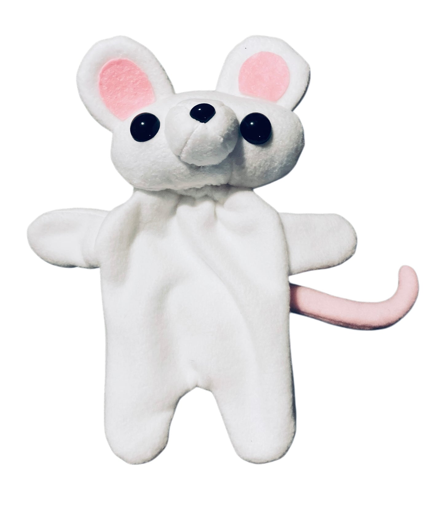 White Mouse Glove Puppet